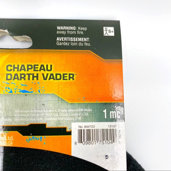 New Unisex Disney Star Wars Darth Vader Laplander Hat Beanie Size OSFM - Picture 7 of 7